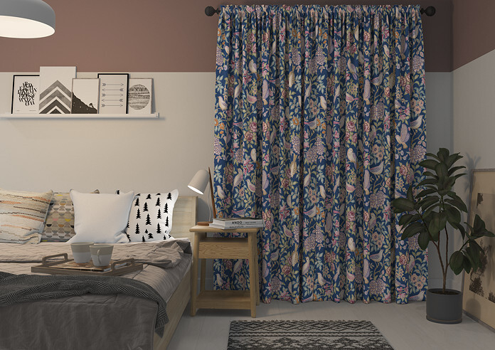 Heritage, Midnight - Made to Measure Curtains - Image 7